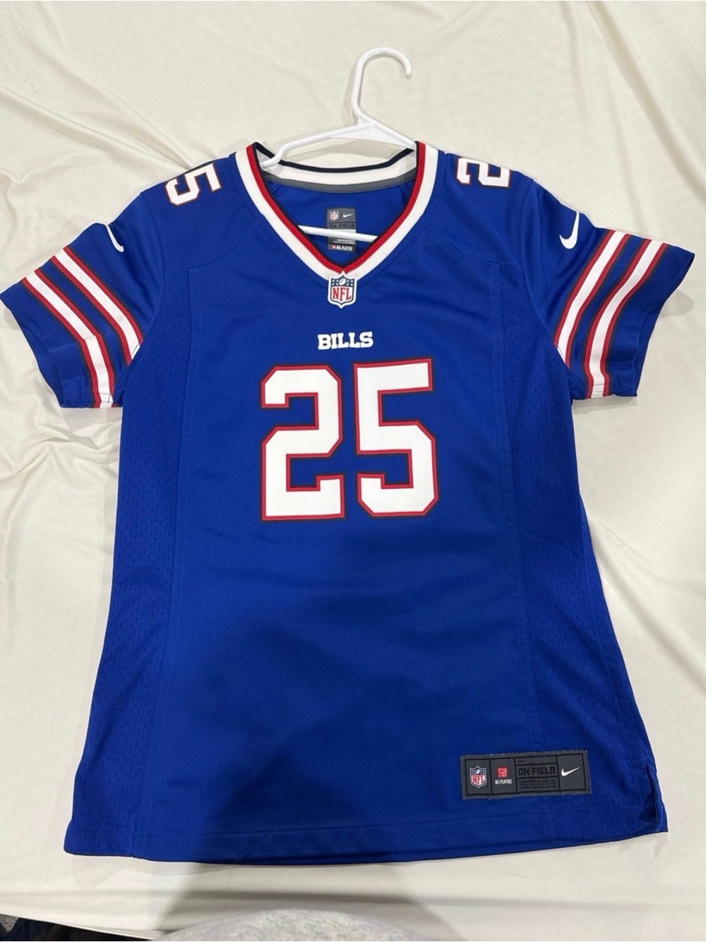 NFL Royal Blue Buffalo Bills #25 Women's Jersey